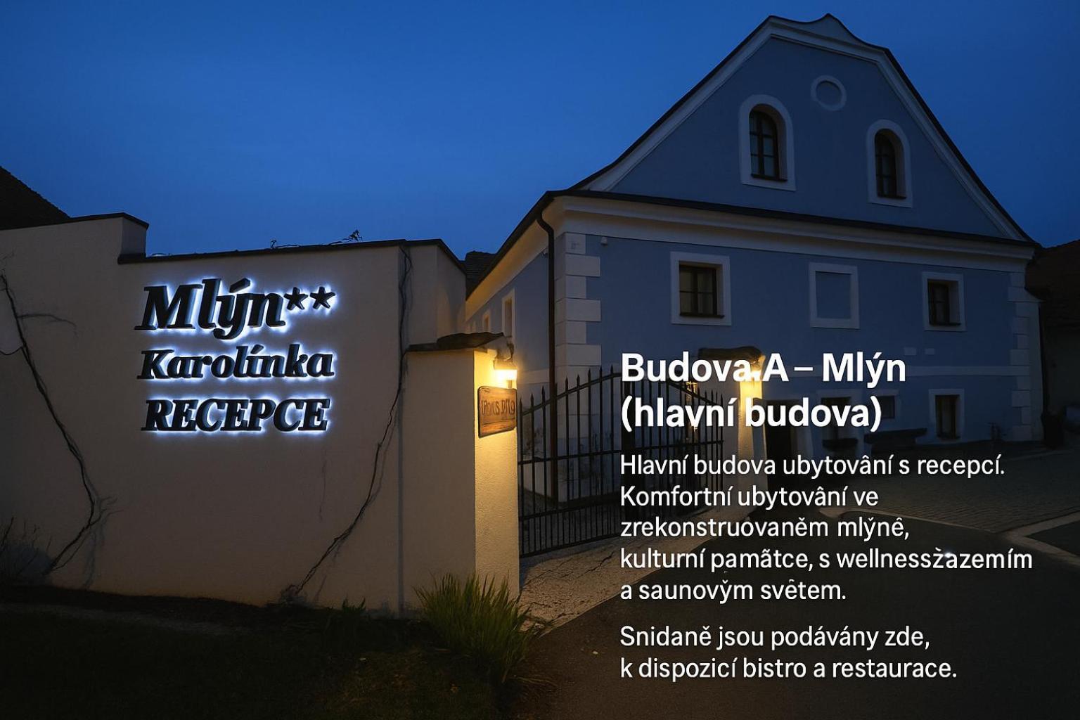 Resort Mlyn Karolinka Vranov nad Dyjí Exterior foto
